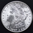 1887 Morgan Dollar Choice UNC