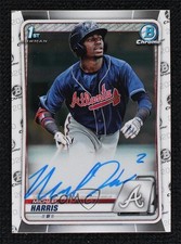 2020 Bowman Chrome Prospect Michael Harris II Michael Harris #CPA-MH Auto 9su