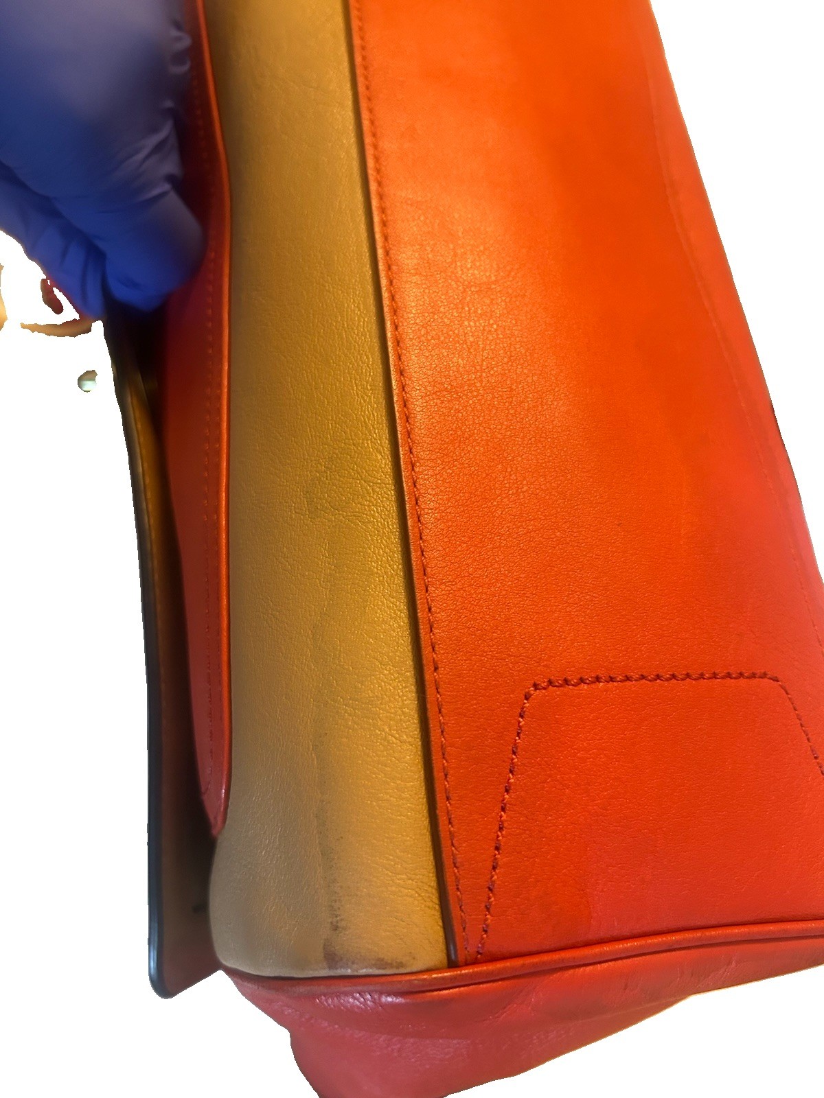 2012 Coach Legacy Colorblock Leather Shoulder Bag image 4