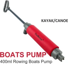 DasMarine Portable Kayak Hand Pump 16" Floating Bilge Pump for Canoe and Boat