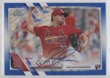2021 Topps Chrome Rookie Blue Wave Refractor /150 Roel Ramirez #RA-RR Auto 04zk