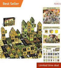 Army Magnetic Tiles 100PCS STEM Building Blocks Kids Military Toys Educational