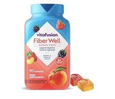 Vitafusion Fiber Well Sugar Free Gummies support Digestive Health And Regularity