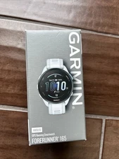 NEW GARMIN Forerunner 165 Music Mist Gray/Whitestone Smartwatch (010-02863-21)