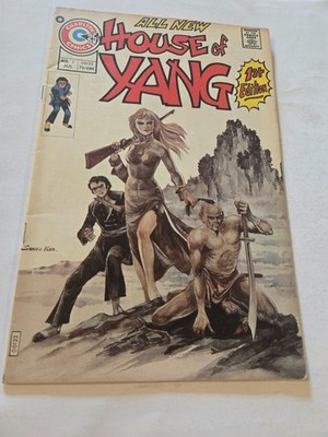 Charlton Comics HOUSE of YANG #1, Bronze Age 1975, VF-