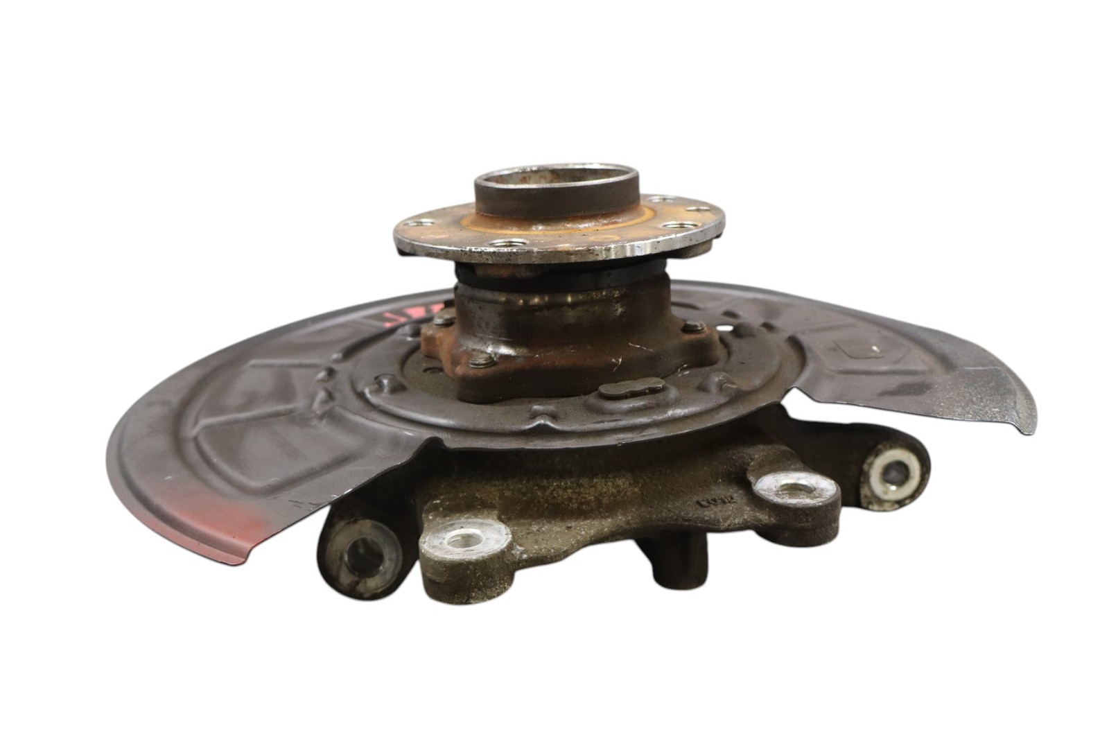 14-17 Maserati Ghibli Rear Left Driver Side Spindle Knuckle Hub 670006804 Oem