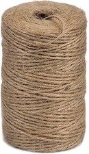 PerkHomy Garden Twine Strong Natural Jute 400 Feet Long Brown Twine for Gardenin
