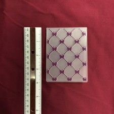New Embossing Folder with Butterfly Pattern