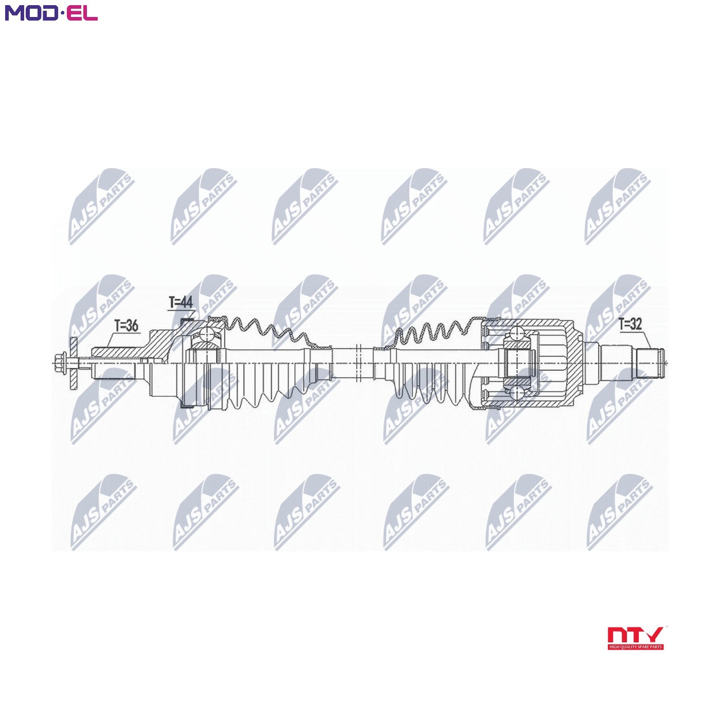 Fits NTY NPW-VV-141 DRIVESHAFT ⭐UK Stock⭐ - Image 10