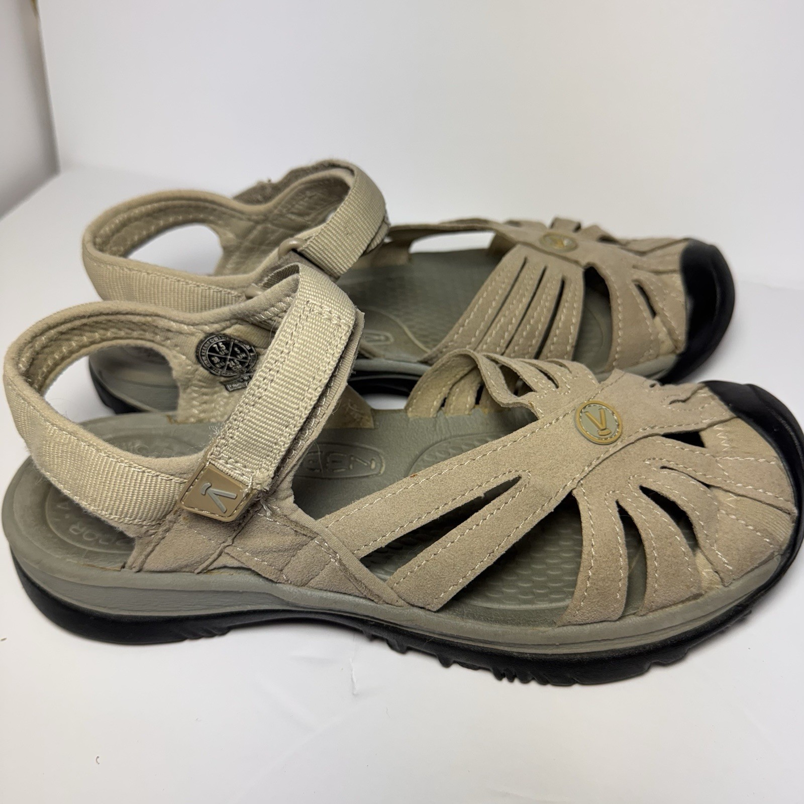 Keen Rose sandalo donna taglia 7 5 marrone acqua punta chiusa fiume escursionismo outdoor scarpa