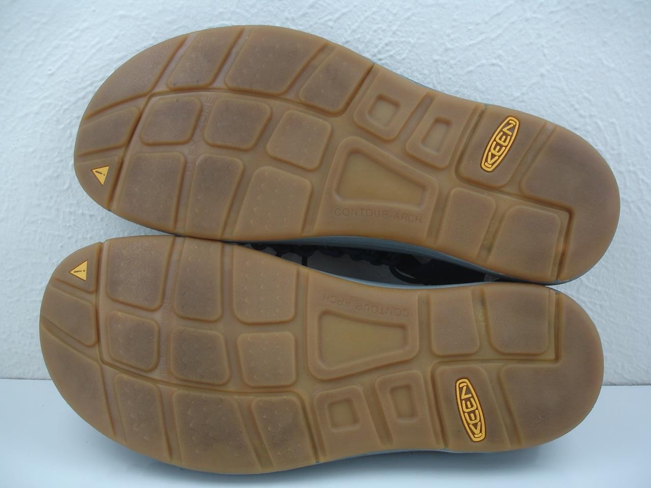 Sandali da uomo taglia 10 5 M Keen Uneek in corda elastica eleganti blu scarpe da acqua slingback