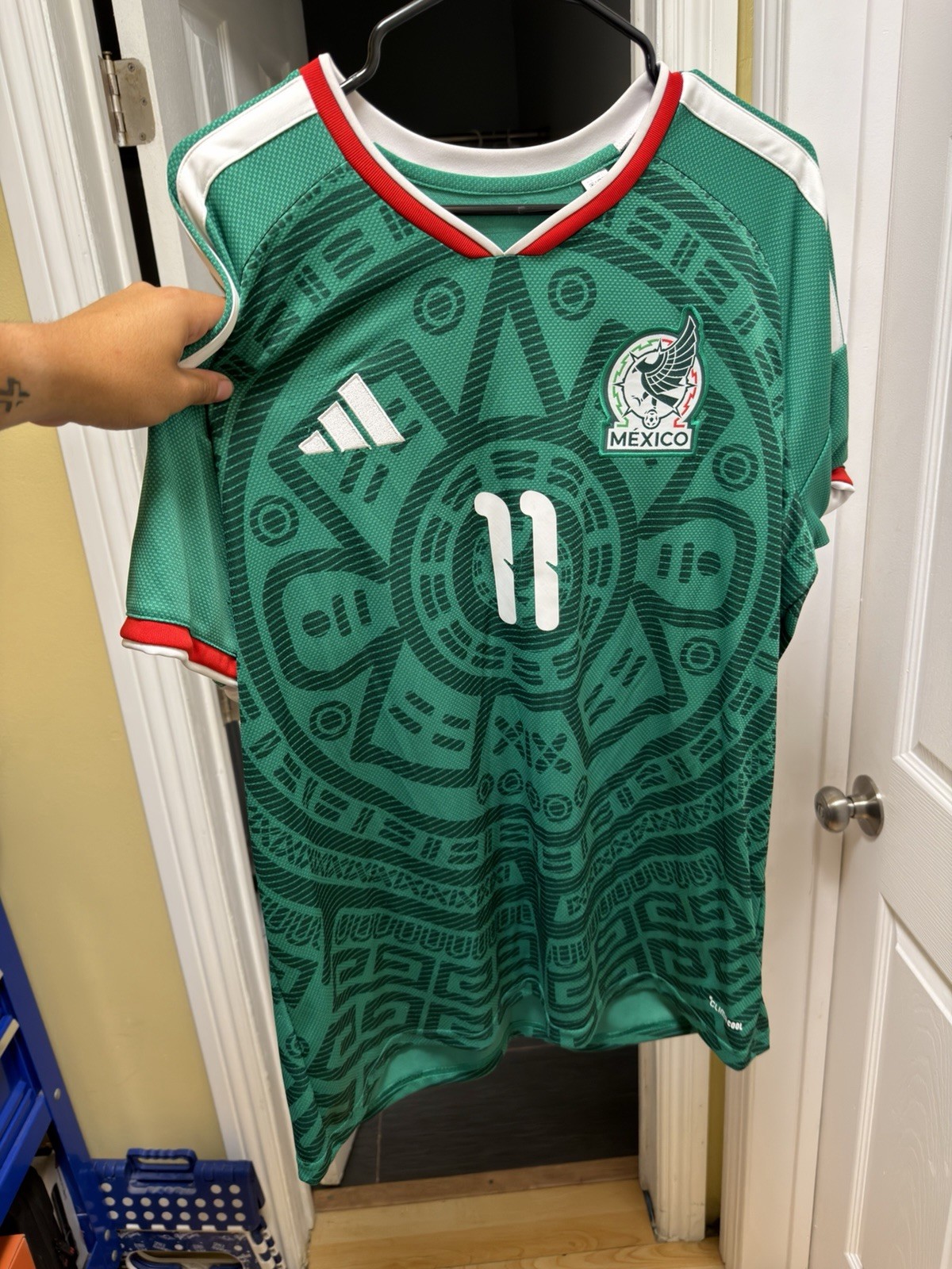 Mens FIFA World Cup 2026 Adidas Mexico Home Replica Jersey Size XL