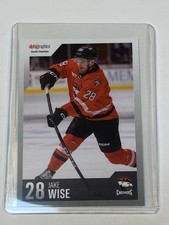 Jake Wise F #28 Charlotte Checkers Hockey Card 2023 2024 Season AHL Edition NC