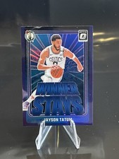 2024-25 Panini Donruss Optic - Winner Stays Jayson Tatum #2 Purple Prizm