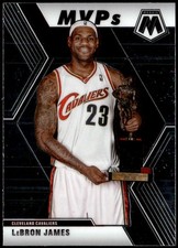 2019-20 Panini Mosaic #298 LeBron James MVPs E1