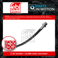 Brake Hose fits CITROEN C1 Mk1 1.0 Rear Left or Right 05 to 14 Hydraulic 4806F6