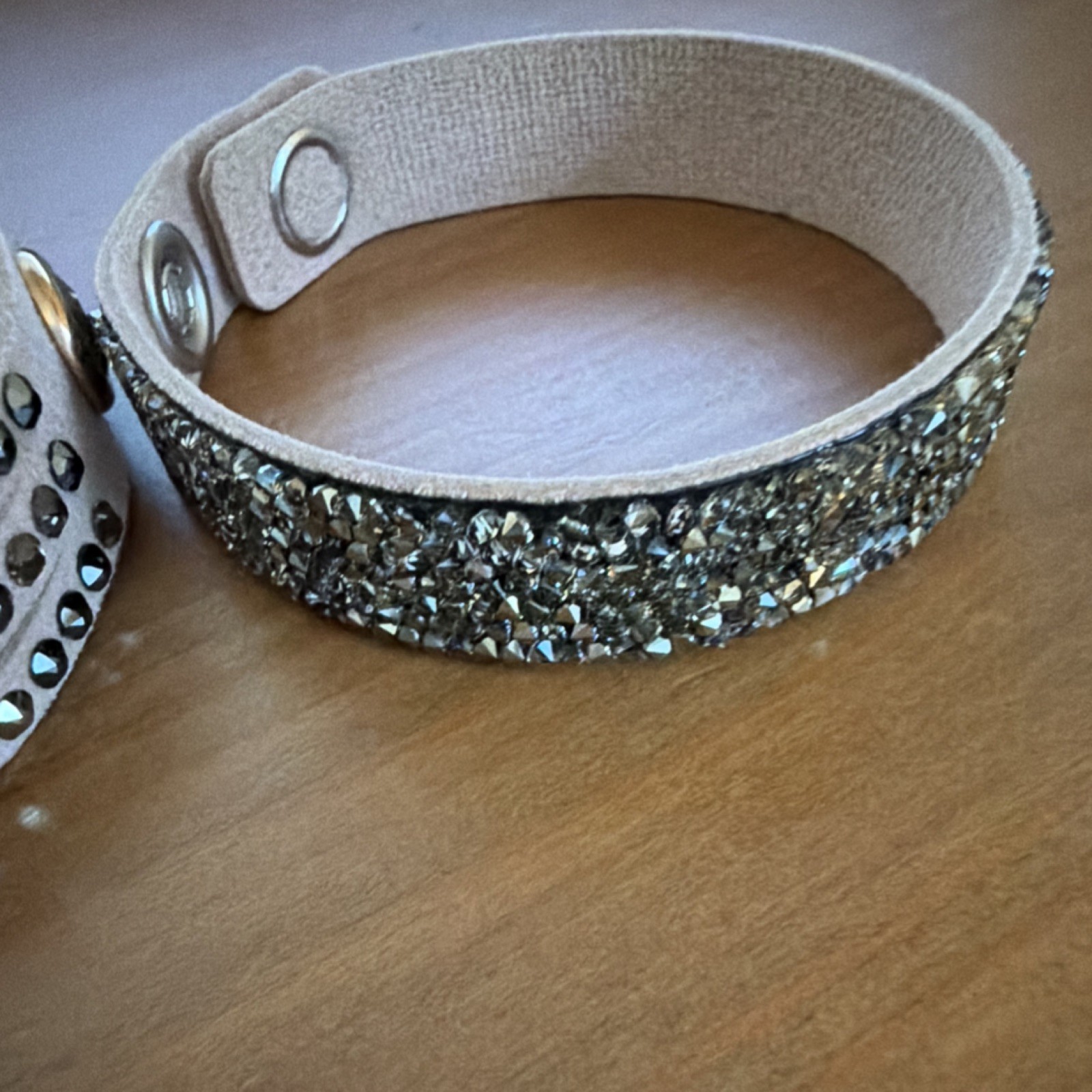 Authentic Austrian Crystal Slake wrap bracelets - image 5