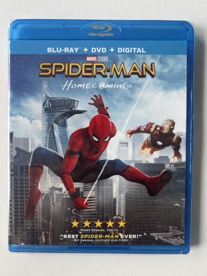 Spider-Man: Homecoming (Blu-ray /DVD, 2017, 2-Disc Set)