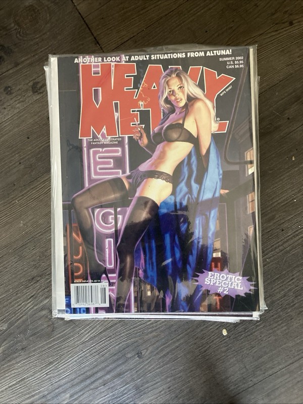 HEAVY METAL MAG v 16 #2 GREG HILDEBRANT EROTIC SPECIAL SUMMER 2002