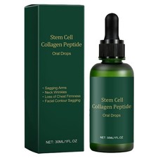 Stem Cell Collagen Peptide Oral Drops Firm Sagging Skin Reduce Wrinkle 30ml
