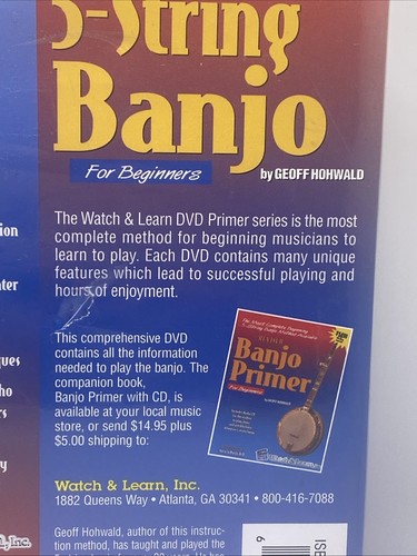 Introduction to 5 String Banjo for Beginners DVD - Imagen 4 de 7