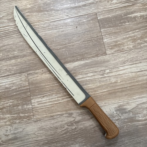 Movie Prop Foam Indiana Jones Machete 21 Inch Halloween Weapon Knife VG+