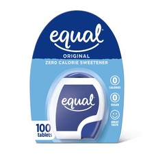 EQUAL 0 Calorie Sweetener Tablets, Aspartame and 100 Count Pack of 1