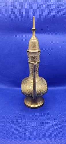 Small Vintage Indian Made Brass Tea / Coffee Pot. - Picture 4 of 15