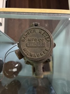 Badger Meter Manufacturing Co Brass Water Meter Milwaukee WI Industrial