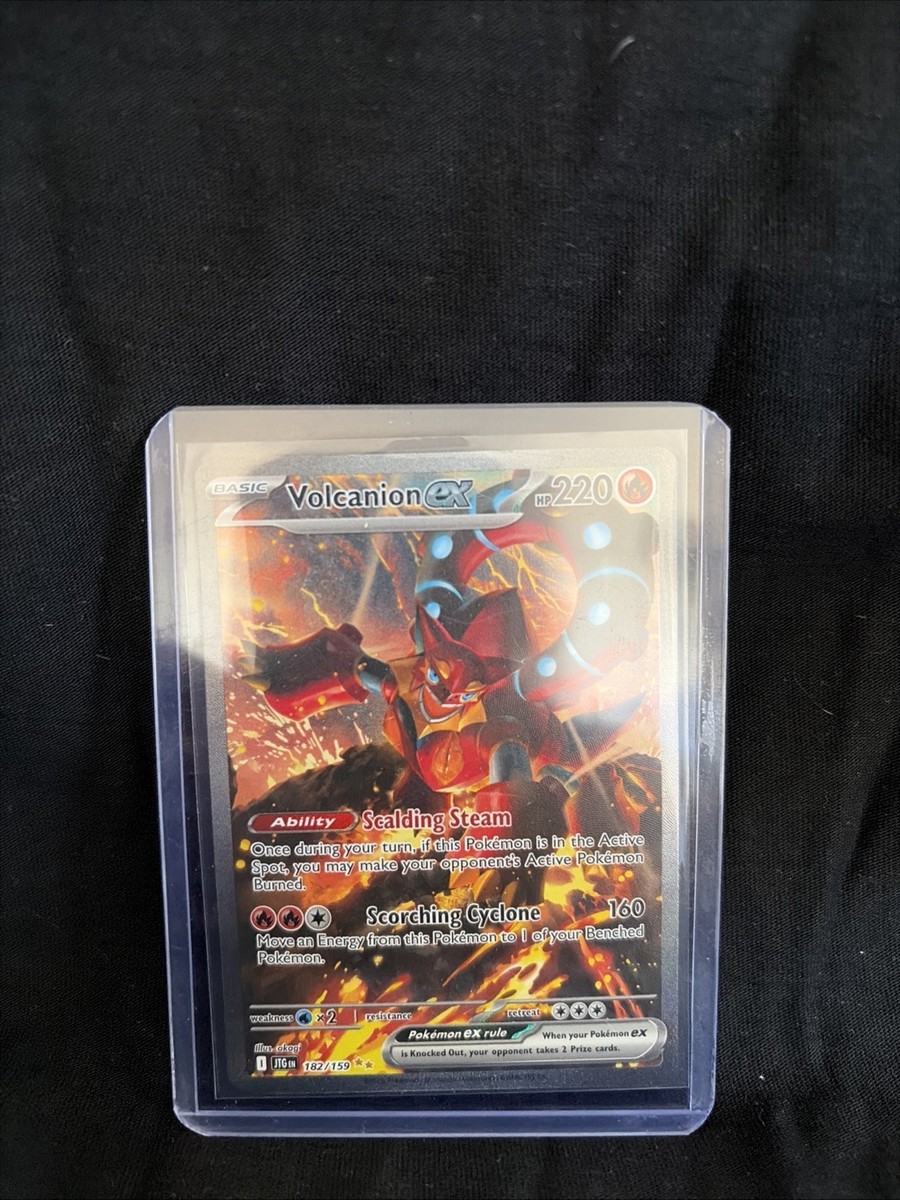 volcanion ex pokemon card Volcanion ex - 113/100 113/100 - SV9 Battle Partners Holofoil