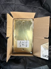 Hamilton Sheer Polished Brass Shaver Point Unswitched Socket