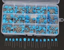 1nF-22nF Ceramic Capacitors  Assorted Kit 300pcs 15 Value High Voltage USA