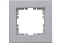 Kopp 406834007 HK07 Pure 1-Fach Grau Matt Abdeckrahmen