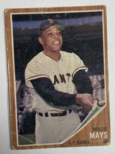1962 Topps Willie Mays #300 (Poor)