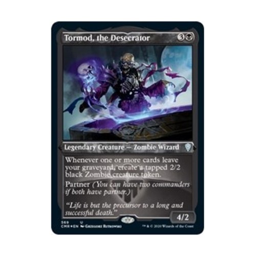 WOTC MtG Commander Legends Tormod Desecrator (Foil Etched) (U) NM