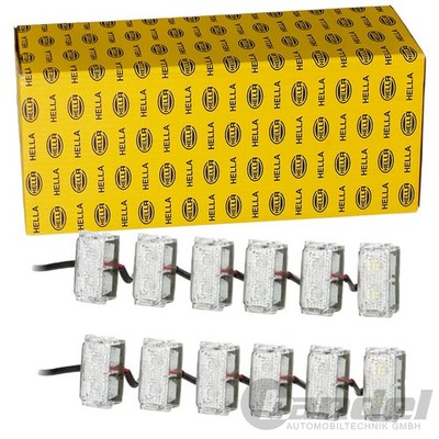 HELLA TAGFAHRLEUCHTENSATZ TAGFAHRLICHT TFL LED 24V 2PT 980 789-911