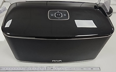 Riva Festival Schwarz WLAN Lautsprecher Chromecast Bluetooth
