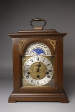 Antique Seth Thomas Wharton 8-Day Table Clock Moon Phase 1219 Germany