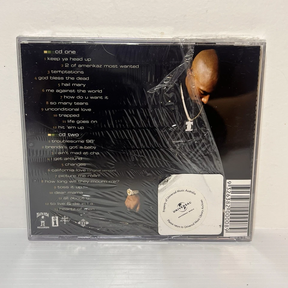 2Pac - Greatest Hits [Explicit Version] Tupac Out Of Print Minor Damage Seal - Image 2 of 4