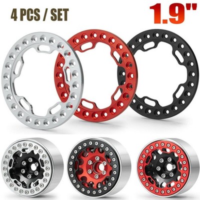 4Pcs Upgraded 1.9'' Wheel Rim Outer Ring For Axial SCX10 90046 TRX4 1/10 RC Car A