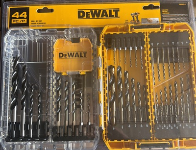 #ad DEWALT Drill Bit Set 44 Piece with Medium TOUGH CASE $28.97
