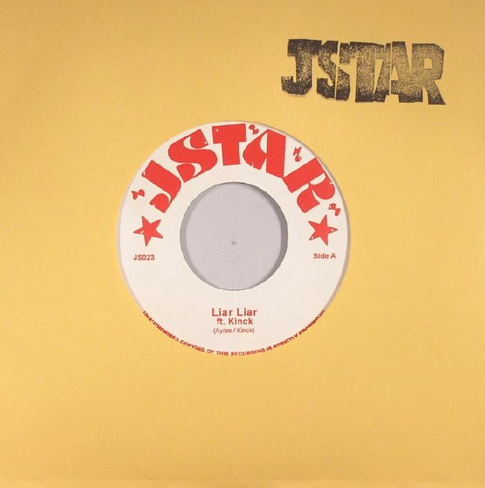 JSTAR - Liar Liar - Vinyl (7"")