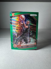 FREE SHIP 2025 Panini Prizm WNBA RAYAH MARSHALL #47 Rookie Green Sun