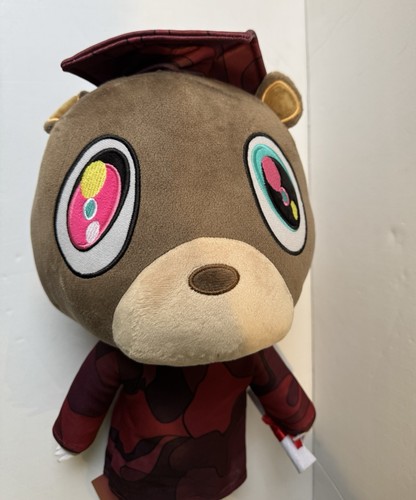 Kanye West Graduation Gown Plush Bear 18" Gredee Art NEW - Picture 3 of 8