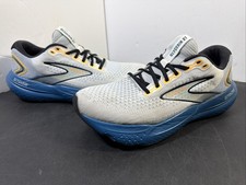 Brooks Glycerin 21 Gray Blue 2024 Men's Size 10.5 D Running Shoes 1104191D158