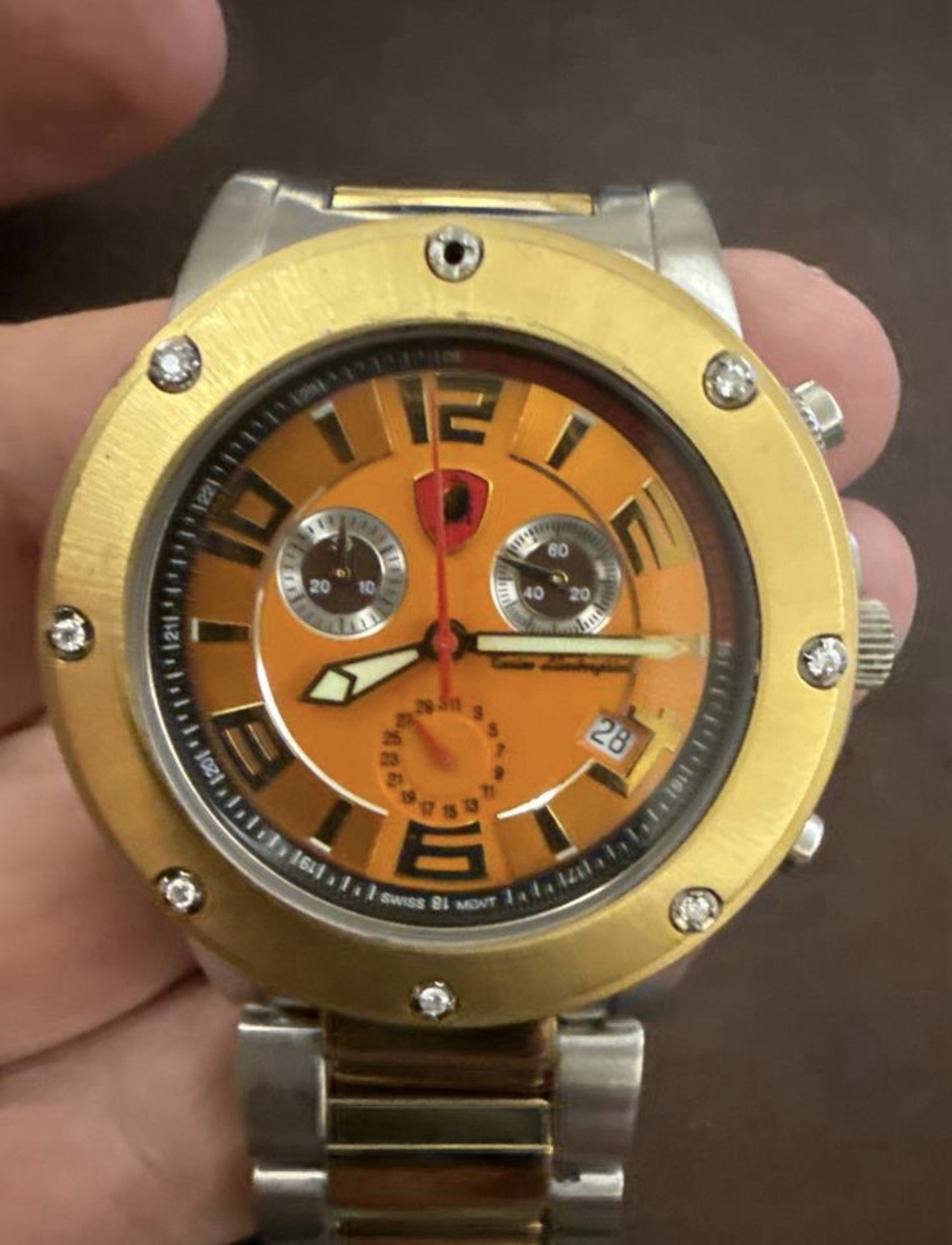 Tonino Lamborghini Swiss Made Chronograph Quartz Date… - Gem