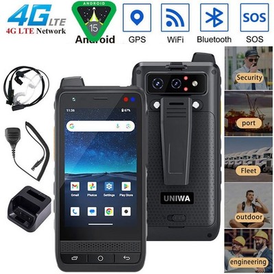 4G Rugged Phone Android 15 Smartphone ZELLO Outdoors Builder Mobile UNIWA F400