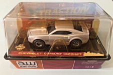 Auto World XTraction Ultra-G Slot Car Chevrolet Camaro Concept Silver/Grey