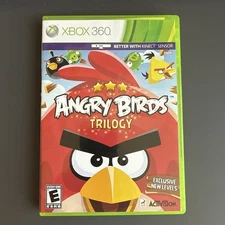 Angry Birds Trilogy Microsoft Xbox 360 Complete CIB - Resurfaced