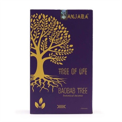 Banjara Botanische Räucherstäbchen - 6er Pack - Natürliche Heilige Bäume Sammlung